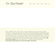 Tablet Screenshot of drearlmindell.com